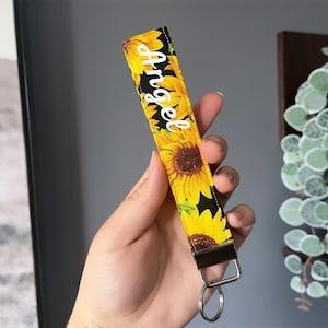Sunflower Wrist Lanyard