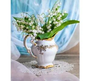 Flower Portrait Diamond Painting Lily Of The Valley Flowers Design House Display