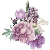 Removable Peony Flower Wall Decal Sticker Art Mural Home Living Room Decor PVC