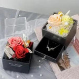 Eternal Rose Flower Mother Day Romantic Gift Set For Wedding Valentine Birthday