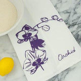 SALE: Orchid Cotton Tea Towel