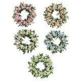 Peony Flower Wreath Handmade Floral Wreath for Festival Outdoor Decoration