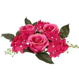wedding centerpieces flower balls Decor Door Faux Silk Peony Floral Wreath Door