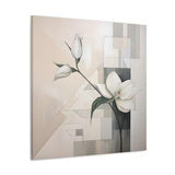 White Orchid Flower Abstract Wall Art, White Orchid, Orchid Art, Orchid Abstract Art, Flower Art, Abstract Flower Art, Botanical Wall Art