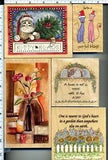 Various STAMPS HAPPEN Wood Mounted Rubber Stamps cats flowers Christmas garden