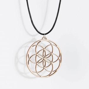 Seed of Life necklace (spiritual, geometric)