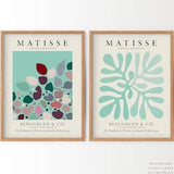 Turquoise Wall Art, Mint Green Print, 2 Pieces Wall Art, Teen Bedroom Decor, Living Wall Art, Dining Set of 2, Exhibition Poster, Gift Idea