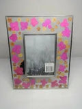 Inhabit Pressed Flowers Fuchsia 4" x 6" Picture Frame NWT In Original Box?