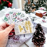 Seed Packages - Christmas Wish Seeds Ornament or Gift Tag - Includes 10 Packages of Poppy Seeds
