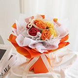 Crochet Rose, Crochet Flowers, Crochet Bouquet, Flower Bouquet, Rose Bouquet, Handmade Rose, Gift for Her, Christmas Gift