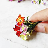 Handmade Mini Calla Lily Flowers Fairy Garden Dollhouse Gardening DIY Mixed 5Pcs