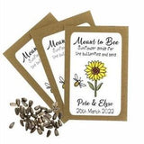 Personalised Wedding Favour Seed Packets Envelopes with Seeds | Party Favour | Sunflower Seeds | Wedding Gift |  Thank you Table Gift Bag