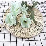6 Snowy Peony Simulated Artificial Flower Home Decoration Ornaments