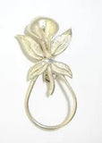Sterling Silver Figural Calla Lily Flower Brooch Pin