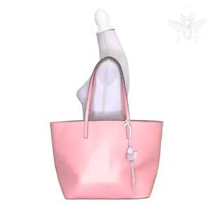 Kate Spade New York Kelsey Leather Tote Zip Closure Bright Carnation