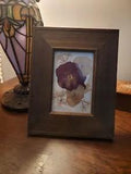 Pressed Flowers In Wood Frame
