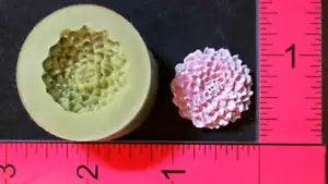 Silicone Mold cabochon jewelry carnation Chrysanthemum flower used with wax, Can
