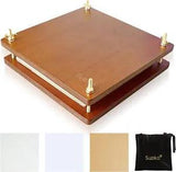 Suziko Flower Press-Flower Press Kit 10x10 inches with Storage Bag,Large Wooden