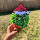 Christmas Stocking Stuffer, Grinch Rose Bouquet, Cute Christmas Gifts