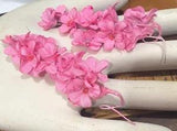 vintage mini lilac cotton millinery flowers carnation 1pc made in Japan