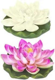 4 Piece Floating Water Lily Large Pond Decoration Swimming Pool Accents ER22954