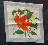 VNC UNFINISHED BUCILLA PILLOW CREWEL EMBROIDERY NEEDLEPOINT TIGER LILY FACE 4964