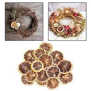 30pcs Real Dried Lemon Slice DIY Phone Case Soap Crafts Tool Wedding Decor