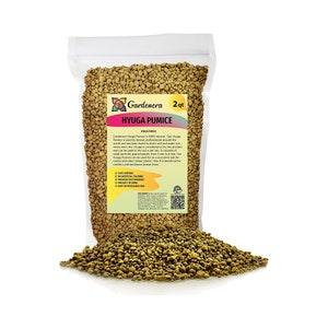 GARDENERA Japanese Hyuga Pumice - Premium Additive for Orchid & Bonsai Tree Soil - Professional Imported Sifted and Ready to Use