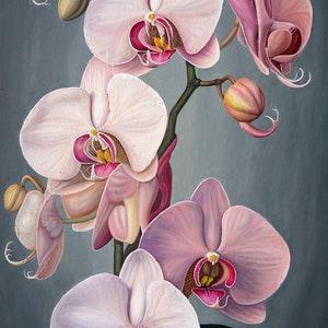 ORCHID - original oil painting by Grigor Velev