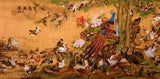 ORIENTAL ASIAN CHINESE FAMOUS WATERCOLOR PAINTING-Beautiful bird&Peony flower