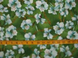 1 YARD DAY LILY FIELDS BY SUE BEEVERS RJR FABRICS 100% COTTON FABRIC OOP 2007