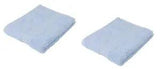 Blue Cotton Hand Towel 2 Pack Ultra Absorbent New