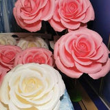 Big white roses/Wedding arch /Weddings /Pink roses/Huge bouquet/Hotel decor /Festival decor/Babyshower for girl/boy/Showcase/Interior decor