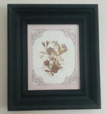 Tramp Art Dried Flower Motif Linda Pallow Studio Framed Osakis Minnesota