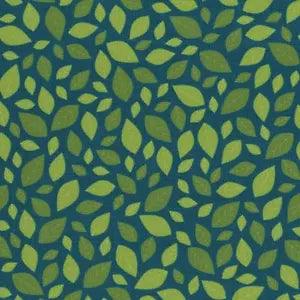 RJR Patrick Lose Lily's Garden Green Leaf Leaves Floral Quilt Quilting Fabric