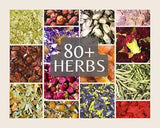 BULK DRIED HERBS {A-K} 4 oz - Loose Botanicals Apothecary Flowers Leaves Roots