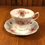 Royal Albert Rosedale Series Manifold Teacup and Saucer Chrysanthemum Cup and Saucer