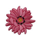 ID 6298 Pink Flower Blossom Patch Garden Carnation Embroidered Iron On Applique
