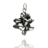 Calla Lily Flower Charm - 925 Sterling Silver - Purity Bloom Bouquet Gift NEW