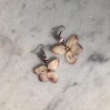 Orchid Pressed Flower Earrings