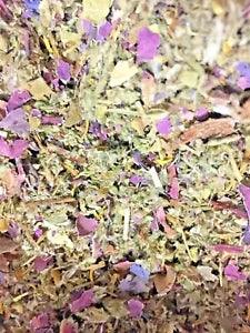 No.2 Herb Tea Blend - Skullcap Passionflower Mullein Marshmallow Lotus - 1 oz