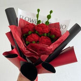 Beautifully Crocheted Bouquet of Rose for Love Gifts