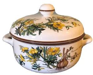 Villeroy & Boch Botanica Tureen & Lid 3 Quart 9" Ranunculus
