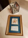 Set of 2 *Gifts for Mother * Dried Flower Frame and Candle Holder