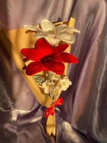 Handmade Crochet Flower Bouquet: Lily and Jasmin Craft Gifts, Souvenirs