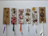 6 Lovely Custom Made Pressed Flower Book Markers