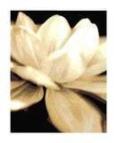 Sepia Lily Pad Handmade Counted Cross-Stitch Pattern Needlepoint Chart