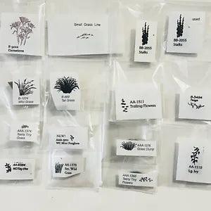 Art Impressions Rubber Stamps You Pick! Retired Foliage Flowers Wild Grass