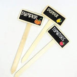 Wooden Plant Label small, Vegetable label, Garden markers, Herb labels, Nursery label