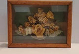 Real Roses, Mounted and Framed in Display Case